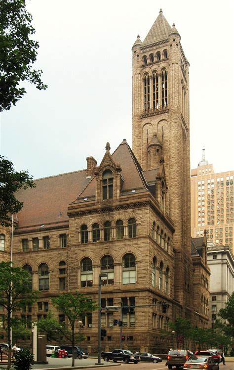 Allegheny County Courthouse Allegheny County Victorian Architecture
