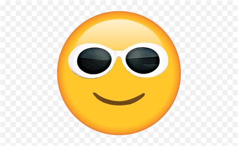 Sunglasses Glasses Emoji Ftestickers Clout Cloutgoggles Emoji With