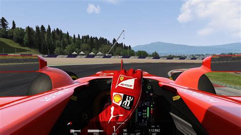 Assetto Corsa First Run With The SF70H YouTube