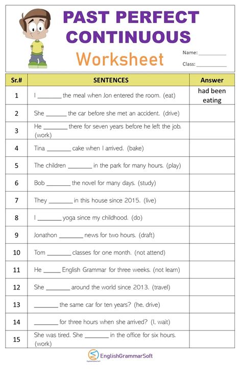 Simple Past And Past Continuous Tense Worksheet For Class Page Sexiz