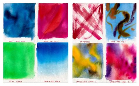 7 Must Know Widely Used Watercolor Techniques For Beginners Beeblys