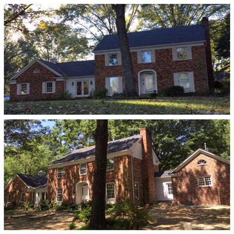 Additions on either side of the initial structure expand living space, but the colonial's exterior remodel remains cohesive thanks to new architectural details across the facade. Before and After: Renovation and addition to 1970s ...