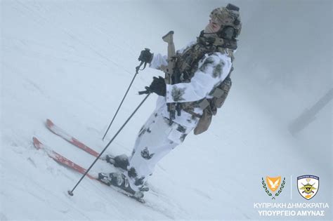 Photos Of Cypriot Commandos In Snow Drill