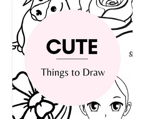 Cool Things To Draw Easy For Kids The Drawing Path Should Be Paved