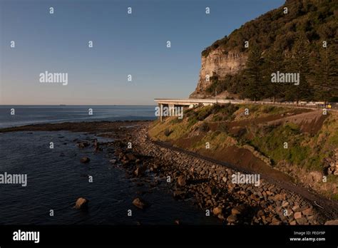 The Sea Cliff Bridge Is A Highlight Along Grand Pacific Drive A Coastal