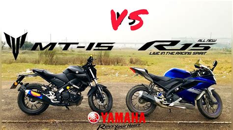 Yamaha Mt 15 Vs R15 V3 Performance And Brake Test Explorist Youtube