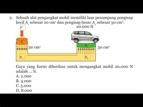 Hukum Pascal Tekanan Zat Cair Pembahasan Soal IPA Kelas 8 YouTube