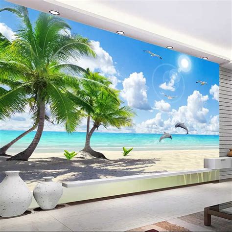 Custom 3d Mural Wallpaper Non Woven Bedroom Tv Background Fresco Hd