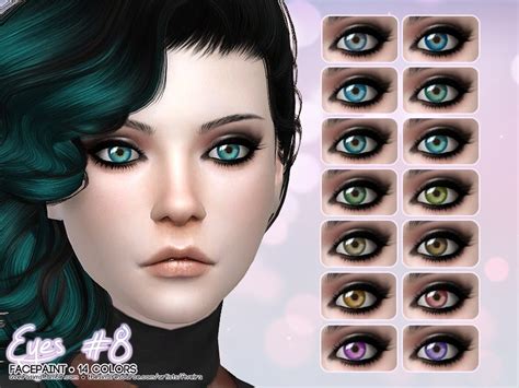 The Quirky World Of Sims 4 Love4sims4 Eyes For Sims 4 By Aveirasims
