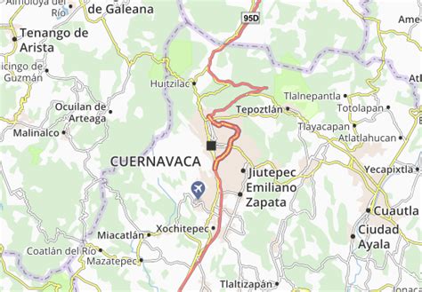 Michelin Cuernavaca Map Viamichelin