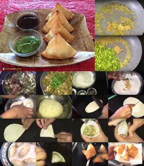 Punjabi Samosa Chaat Recipe Step By Step Indian Food Recipes
