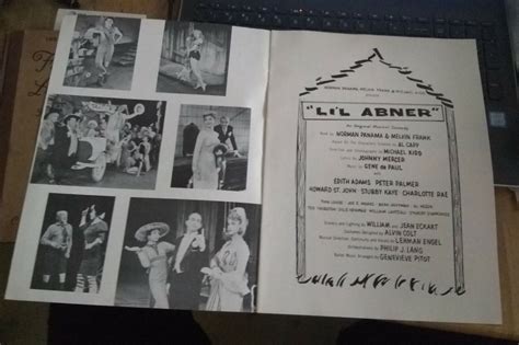 li l abner an original musical comedy program ebay