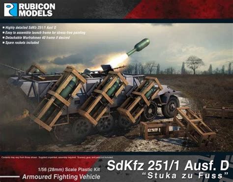 Sdkfz 251 1 Ausf D Stuka Zu Fuss Bandua Wargamesbandua Wargames