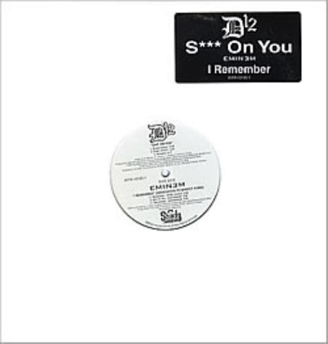 Eminem I Remember Us Promo 12 Vinyl Single 12 Inch Record Maxi