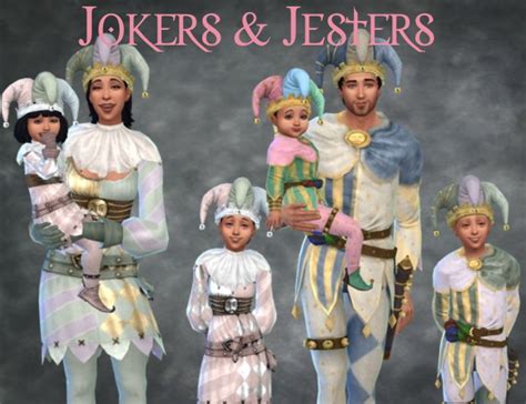 Tsm Joker And Jester Outfits Updated And Improved The Sims 4 Catalog