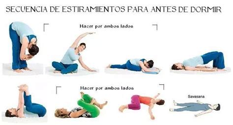 Estiramiento Para Antes De Dormir Estiramientos Antes De Dormir Yoga