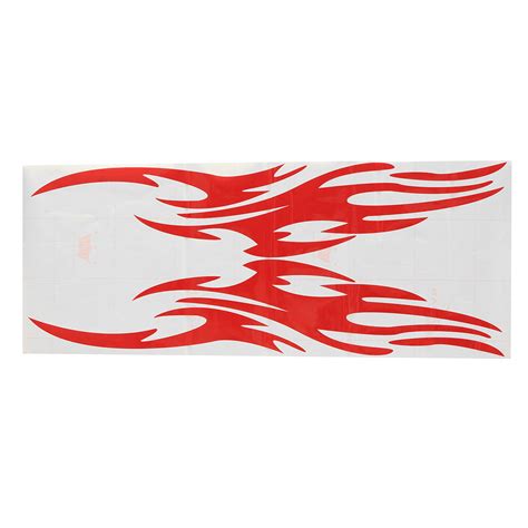 Motorcycle Car Flame Fire Hood Decal Vinyl Graphic Fashion Sticker