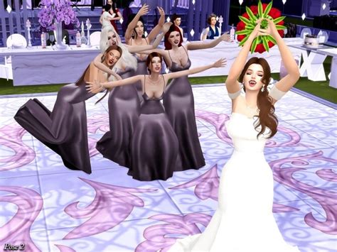Wedding Party Pose Pack By Betoae0 At Tsr Sims 4 Updates