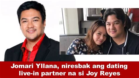 Jomari Yllana Niresbak Ang Dating Live In Partner Na Si Joy Reyes