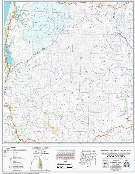 Road Map Of Washington And Oregon Oregon Forest Service Road Maps