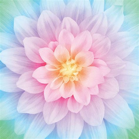Now you can shop for it and enjoy a good deal on aliexpress! Pink Blue Opal Large Flower Hoffman Fabrics Dream 43x43 ...