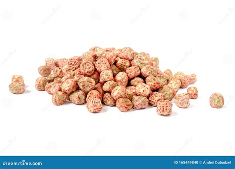 Dried Pea Seeds Isolated On White Dried Chickpeas Isolated On White A