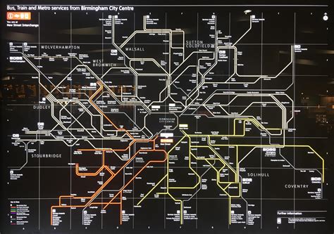 West Midlands Train Rail Maps