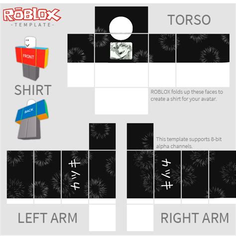 Bakugou Shirt Roblox Shirt Create Shirts Roblox