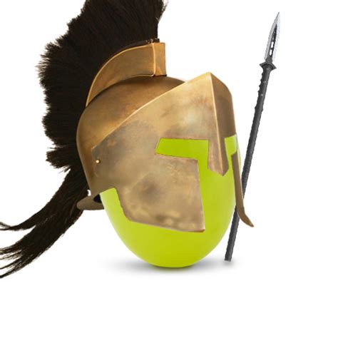 Random Can Someone Edit A Spartan Helmet And A Spear For