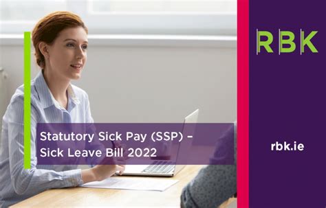 Statutory Sick Pay Ssp Sick Leave Bill 2022 Accounting Services Rbk