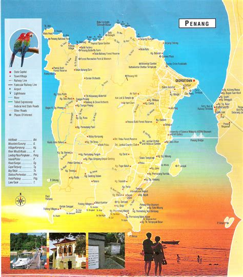 Penang Tourist Map Tourist Map Tourist Map | Images and Photos finder