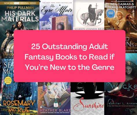25 Adult Fantasy Books To Read If Youre New To The Genre Pretty