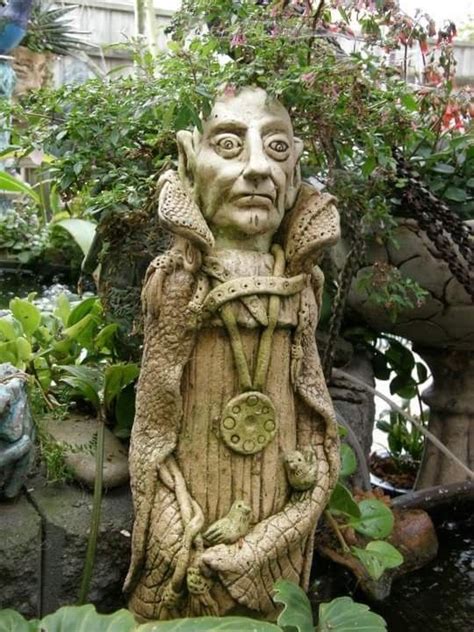 Clay Figure In Courtyard Garden Clay Figures Buddha Statue Statue