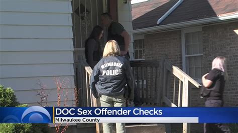 Sex Offender Compliance Checks During Milwaukee County Trick Or Treat