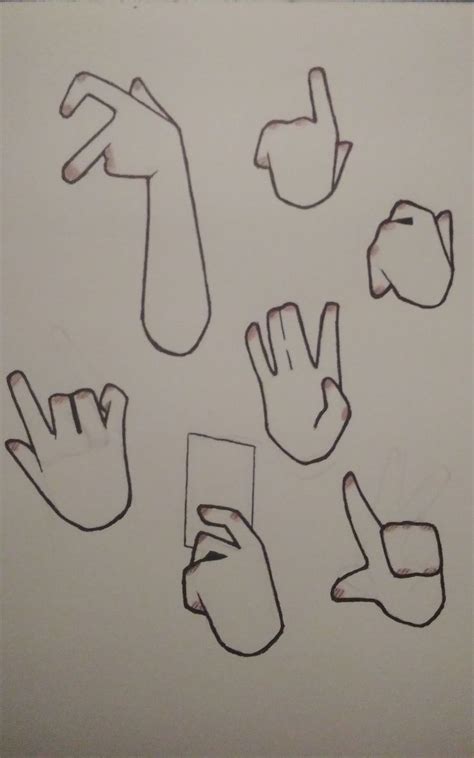 Para Quien No Sepa Dibujar Manos Hand Drawing Reference Hand Art