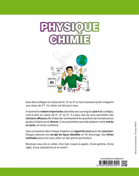 Physique-chimie cycle 4 - Aide aux révisions du Brevet - Pour se