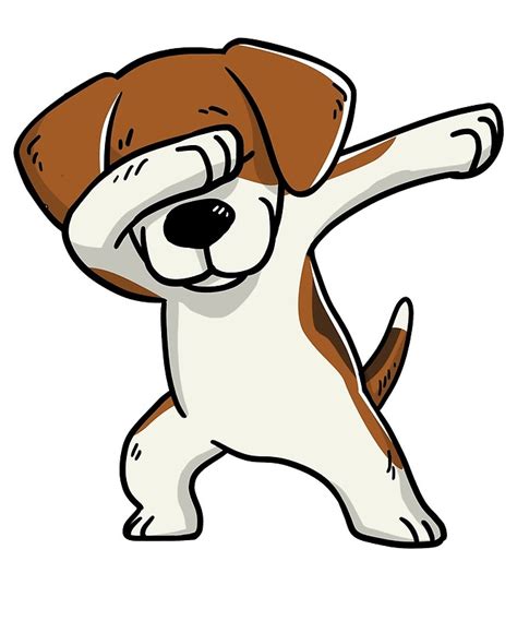 'dabbing beagle funny' sticker by ilovepaws. Beagle Line Drawing at GetDrawings | Free download