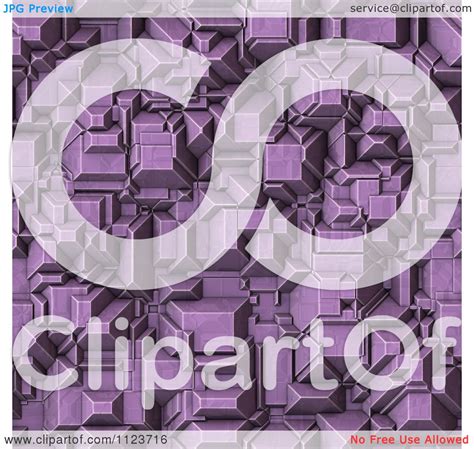 Clipart Of A Seamless Blocky Background Pattern 18 Royalty Free Cgi