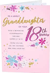 Amazon Com Regal Publishing Modern Milestone Age Birthday Card Th Granddaughter X