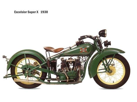 Excelsior Super X 1930 Henderson Motorcycle Excelsior