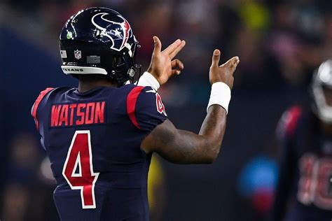 11 deshaun watson photos available for licensing. Deshaun Watson Goes Off for Five Touchdowns Against the ...