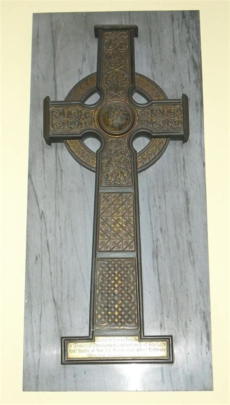 Celtic Cross St Columbas Church Of Scotland Largs Ayrsh Flickr