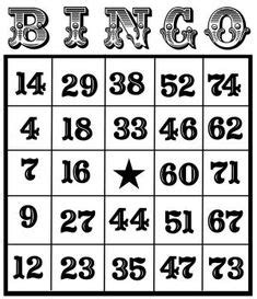 Maybe you would like to learn more about one of these? Printable Bingo Cards with Numbers | printable numbers 1 ...