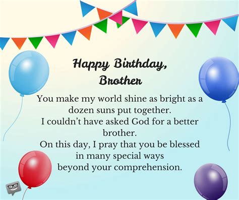 Check spelling or type a new query. Birthday Prayers for my Brother | A Blessed Celebration