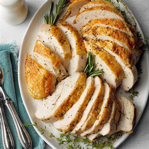 Herbed Roast Turkey Breast Recipe How To Make It Taste Of Home