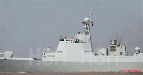 Chinese Type 052d Class Guided Missile Destroyer Starts Sea Trial