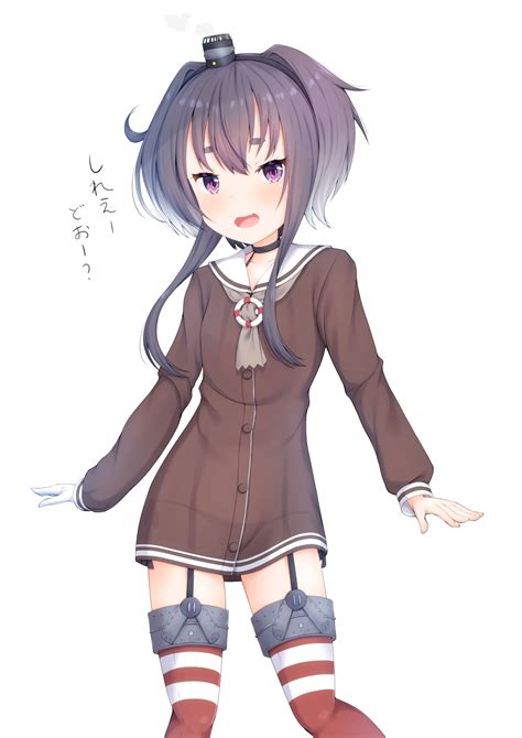 Hintergrundbilder Anime M Dchen Kantai Sammlung Tokitsukaze Kancolle Kurzes Haar Schwarzes