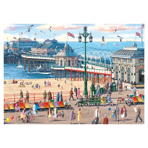 Falcon Deluxe Brighton Pier Jigsaw Puzzle 1000 Pieces Pdk