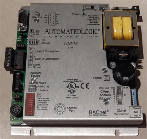 Automated Logic Uni16 Hvac Control Module Bacnet Alc Energy