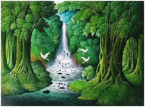 Banyak orang yang mengunjungi objek wisata air terjun karena tertarik dengan keindahan gambar pemandangan air terjun yang mereka dapatkan dari internet. Gambar Pemandangan Air Terjun Wallpaper | Pemandangan Terindah